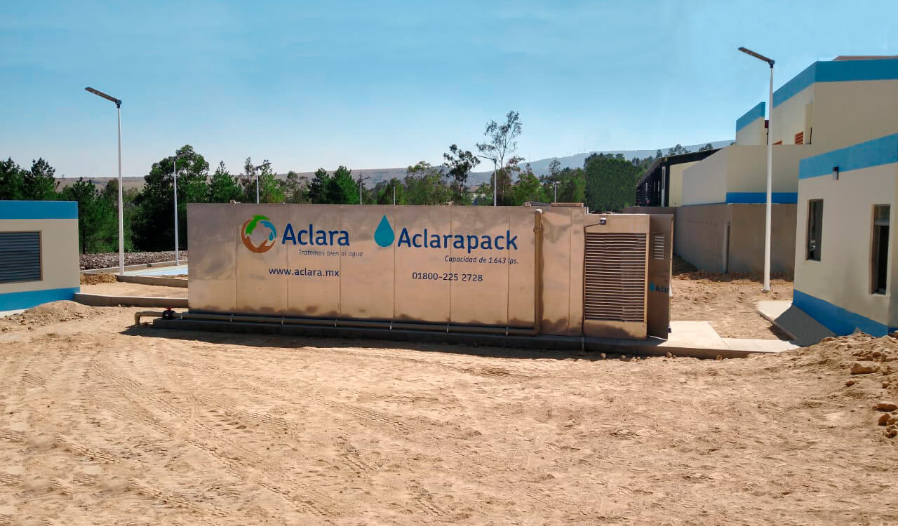 Planta de tratamiento de agua para escuelas