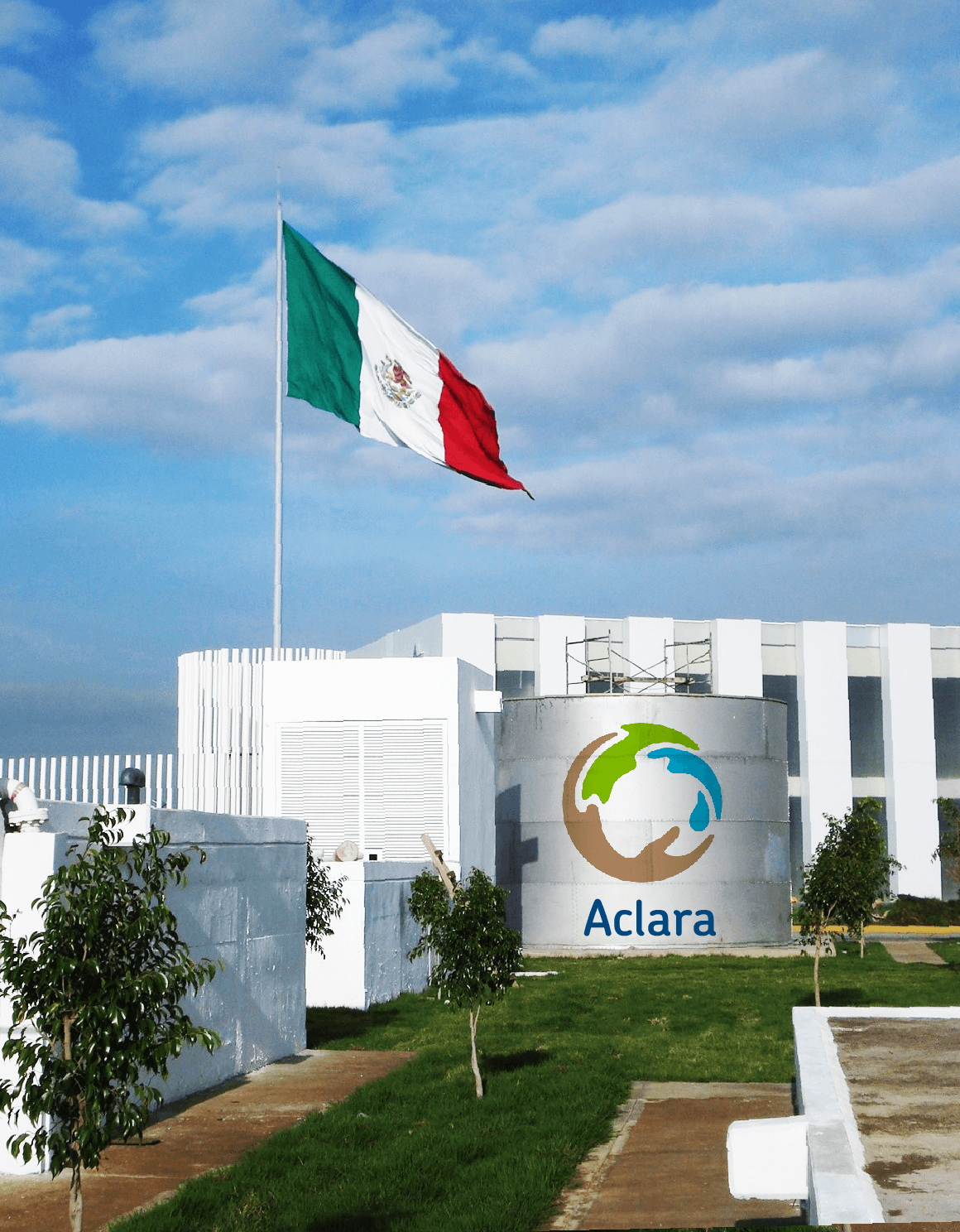 Planta de tratamiento en hospital