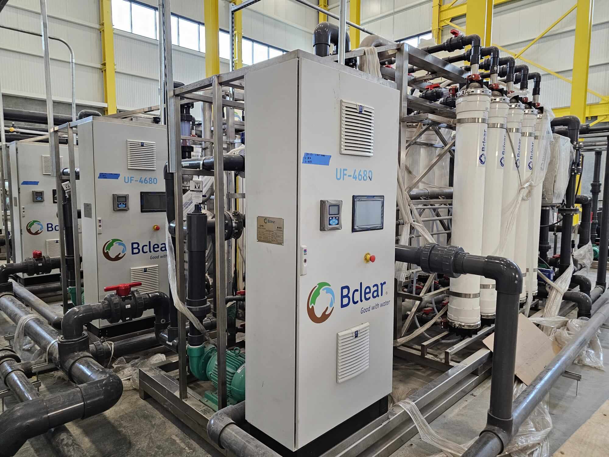 Planta de agua industrial