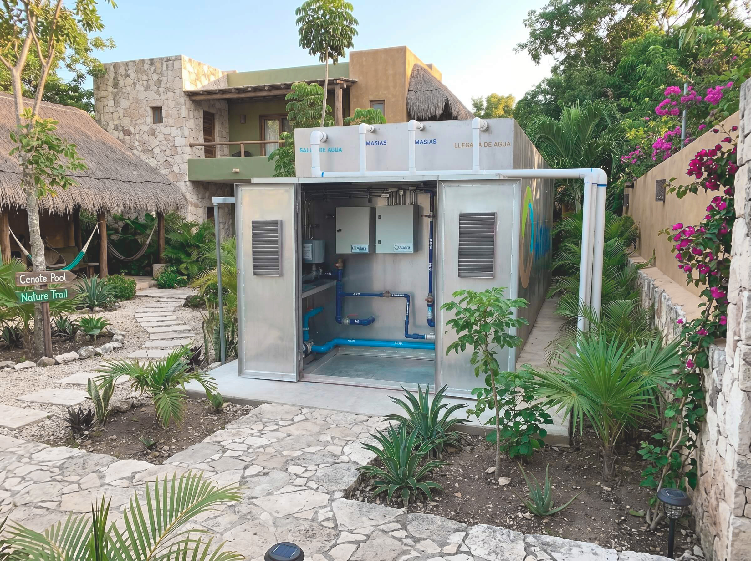 PTAR Fraccionamiento residencial